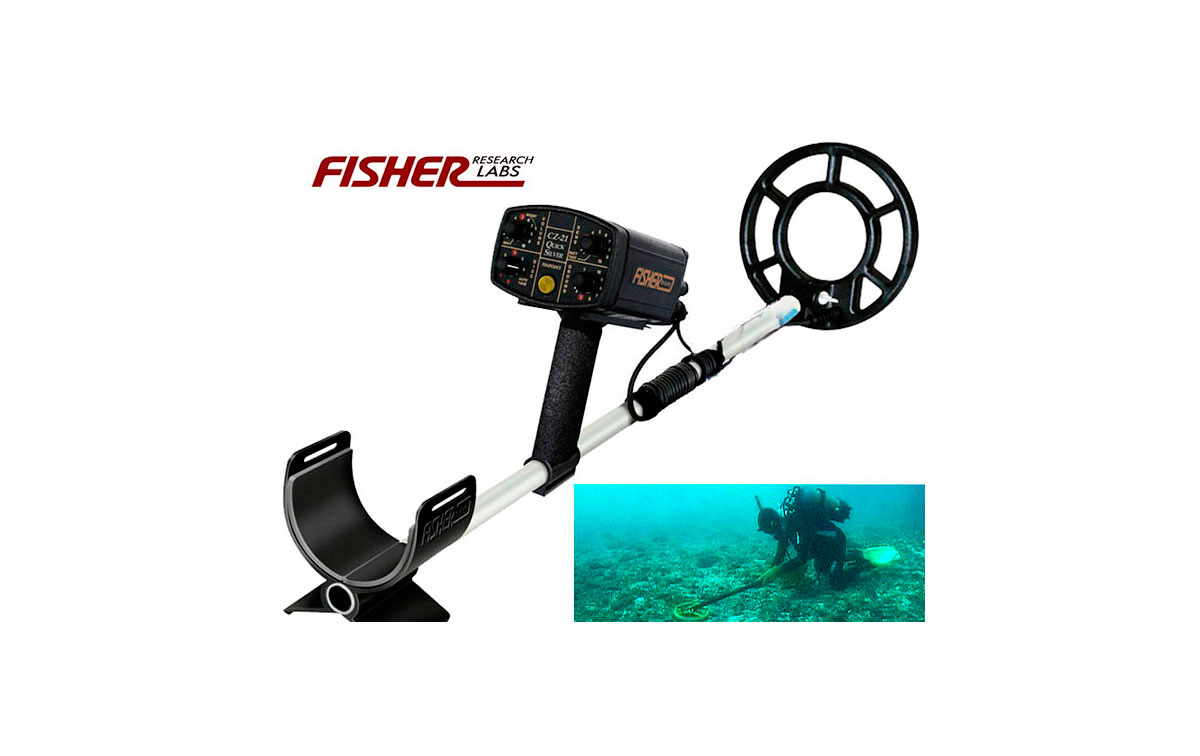 FISHER CZ21 PRO DETECTOR DE METALES SUBMARINO