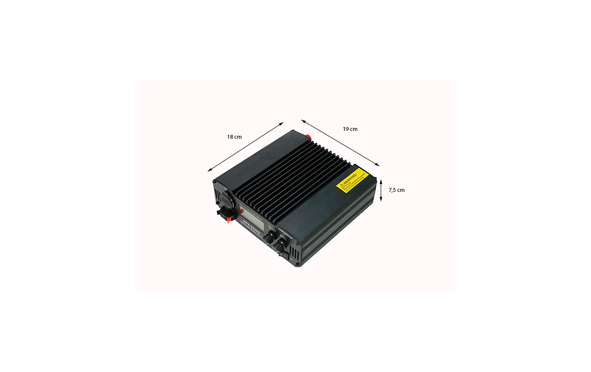 sadelta sps-2530d switched power supply 30 amp with display