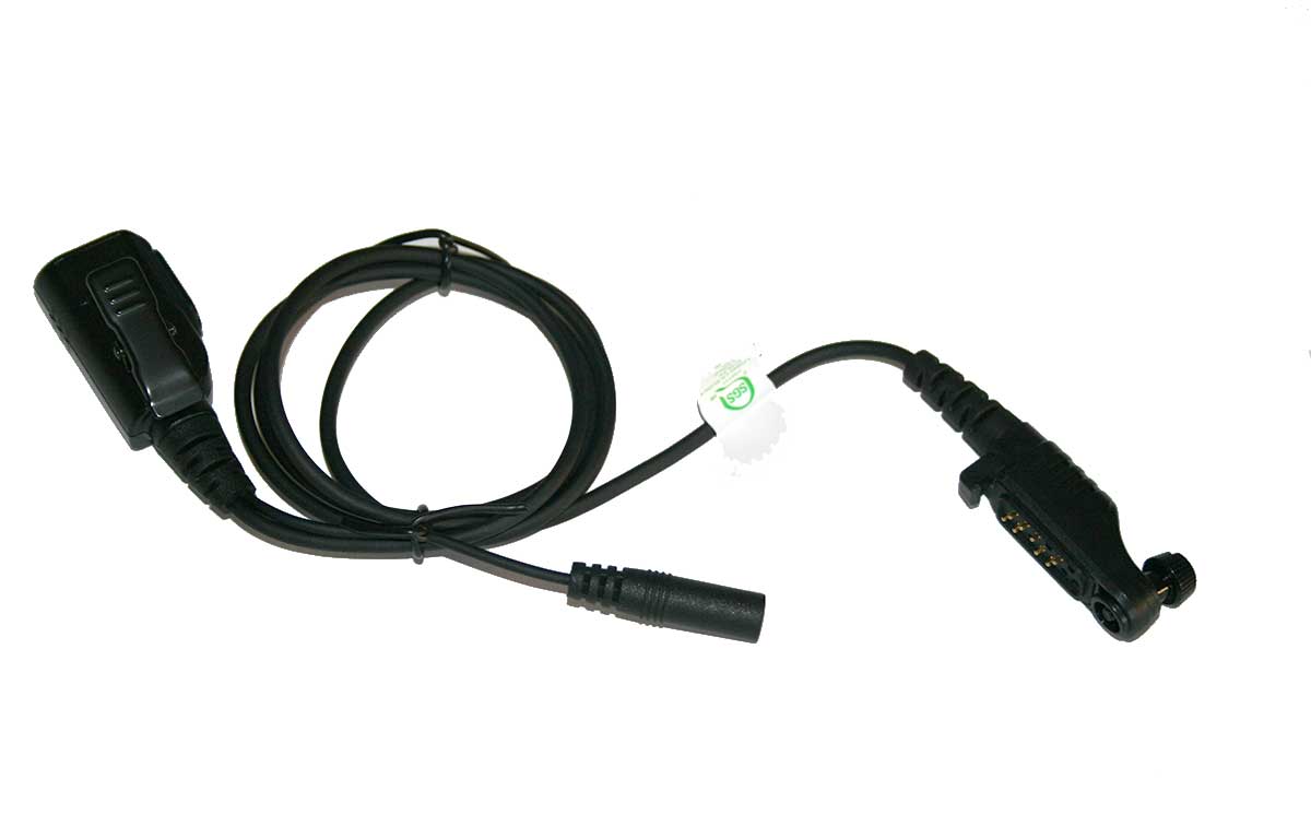 HYTERA ACN-02P microfono PTT con salida de audio para jack de 3,5 mm