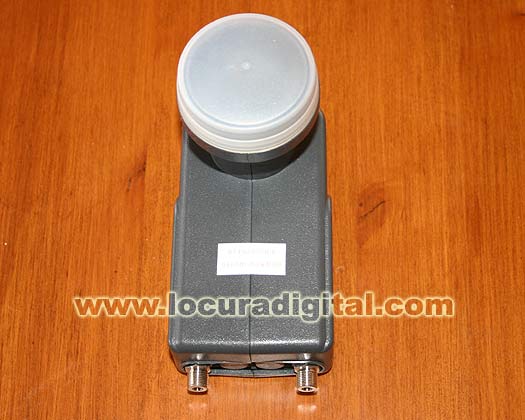 AN7106. LNB Universal de 2 salida para dos usuario, podrá usted ver los satélites más usuales, ASTRA, EUTELSAT, HISPASAT, TELECOM, TURKSAT, etc..