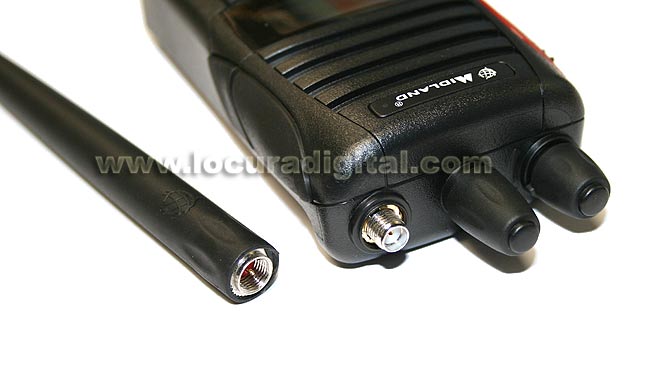 ANT210 MIDLAND-ALAN Antena original para walkie CT-210, etc... Versiones conector SMA macho