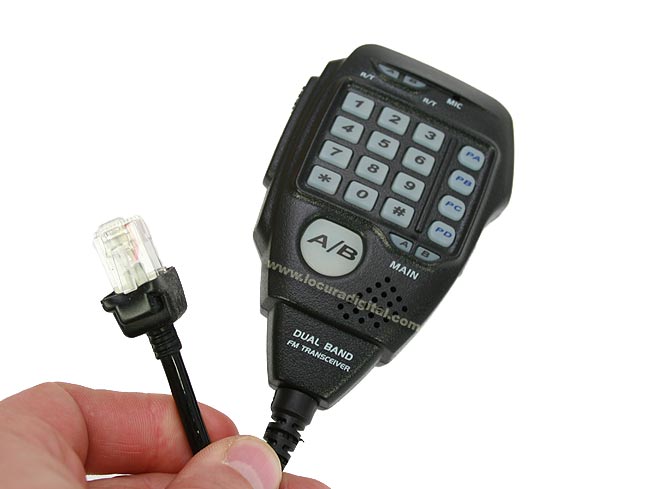 qhm-05 anytone microfono con dtmf para at5888uv