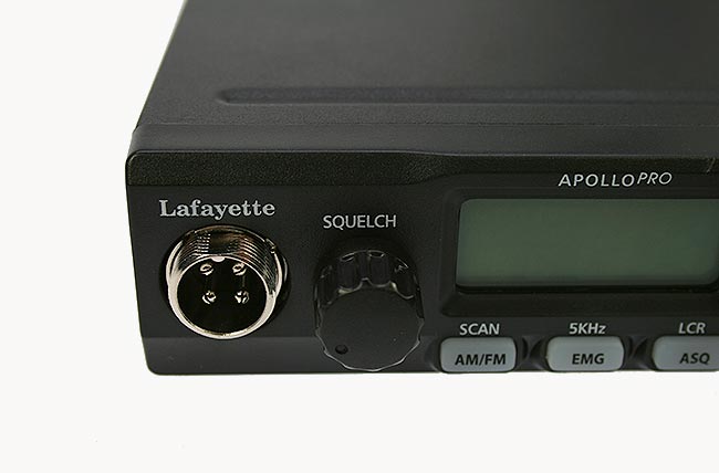 lafayette apollo black. emisora cb 27 mhz. color negro. 