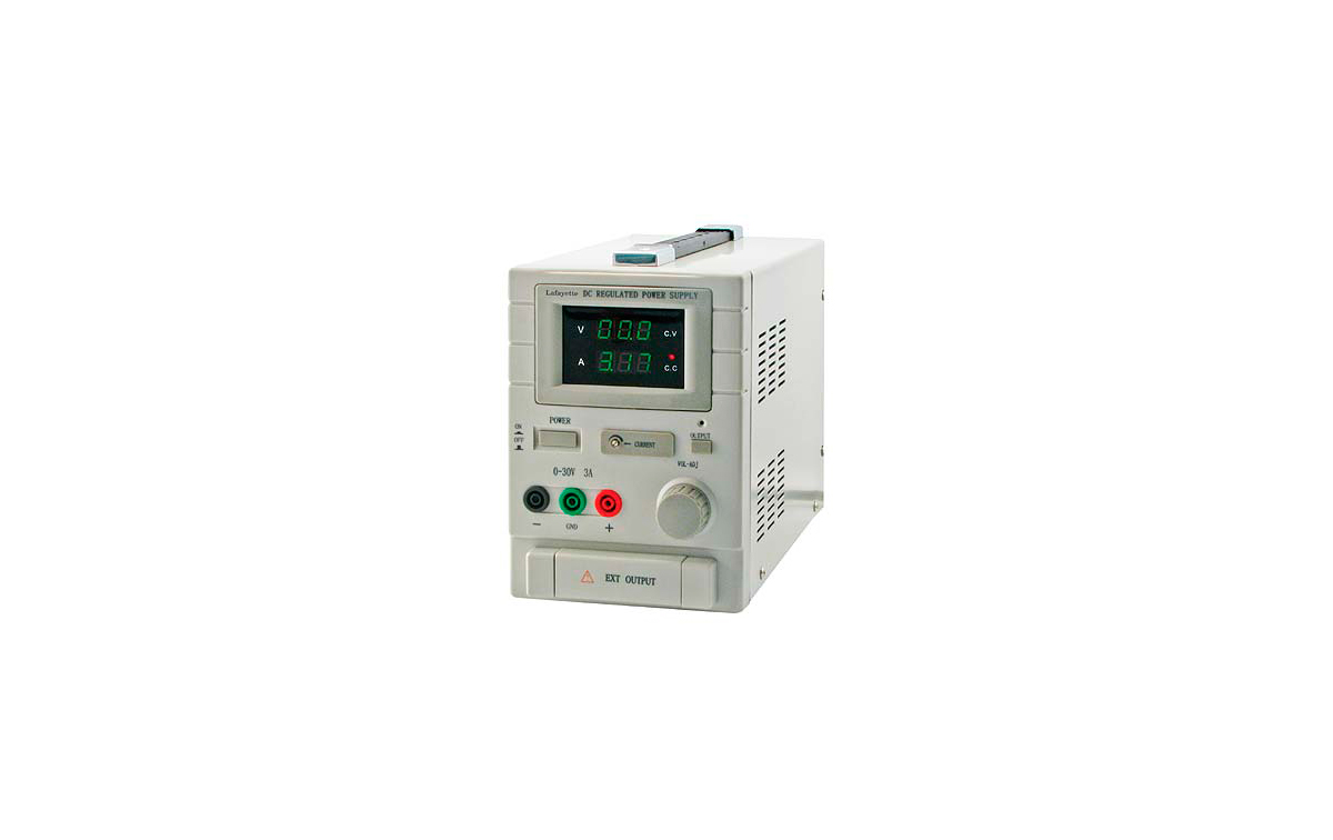 LAFAYETTE AQL3A fonte de alimentação ajustável Digital 0-30 volts / 0-3 Amp