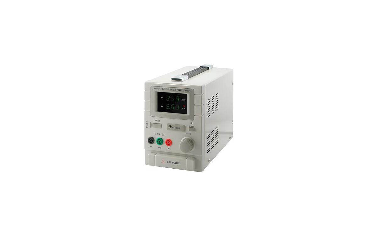 LAFAYETTE AQL5A fonte de alimentação ajustável Digital 0-30 volts / 0-5 Amp