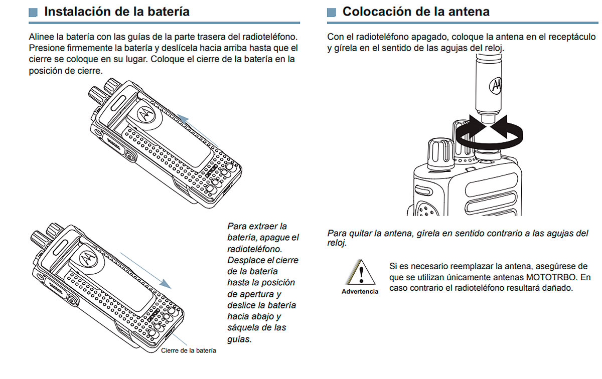 Los equipos de la Serie DP4000E han integrado un acelerómetro para detecta si la persona se ha caído. En estos casos, se inicia una llamada de asistencia