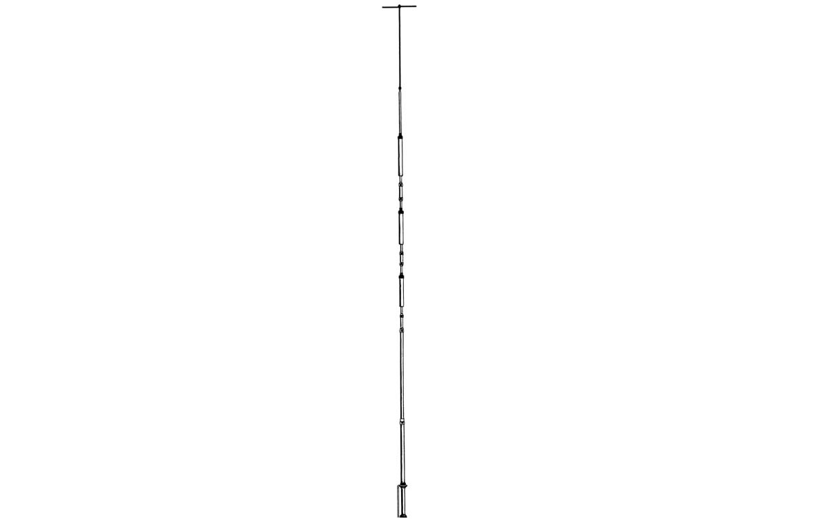 AV-14AVQ HY-GAIN Antena vertical HF multibanda 4 bandas 10,15,20,40 metros