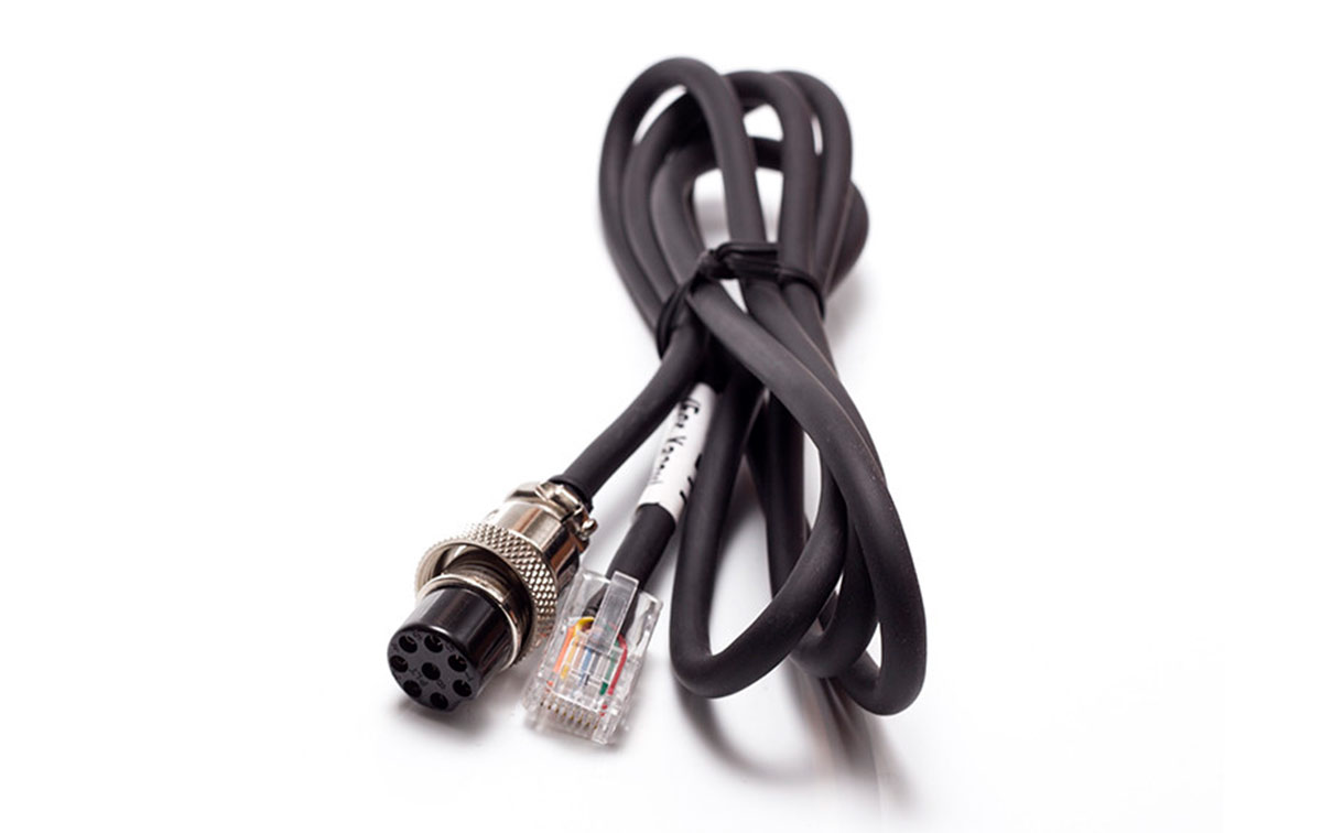 AV-Y2 cable conexión YAESU tipo RJ45 con 8 pins para microfono AV-908 