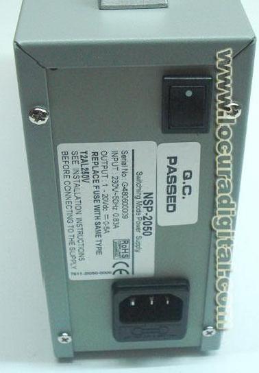 MANSON NSP6016 Switching power supply.  90 - 130 / 180 - 240 vAC / 1 - 60V / 0 - 1,6 amps.