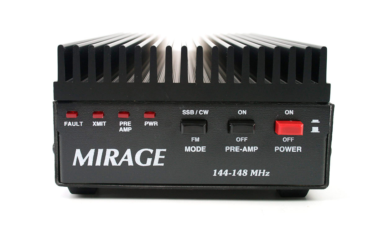 MIRAGE B-5018-G Amplificador MIRAGE VHF 144-146 Mhz. salida máxima160 watios. Entrada Máxima 50 watios