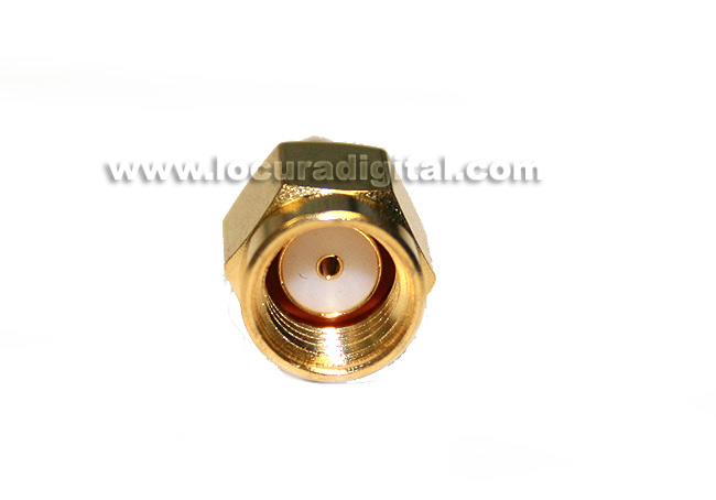 RSMA174M Conector SMA REVERSE de crimpar para cable RG-174