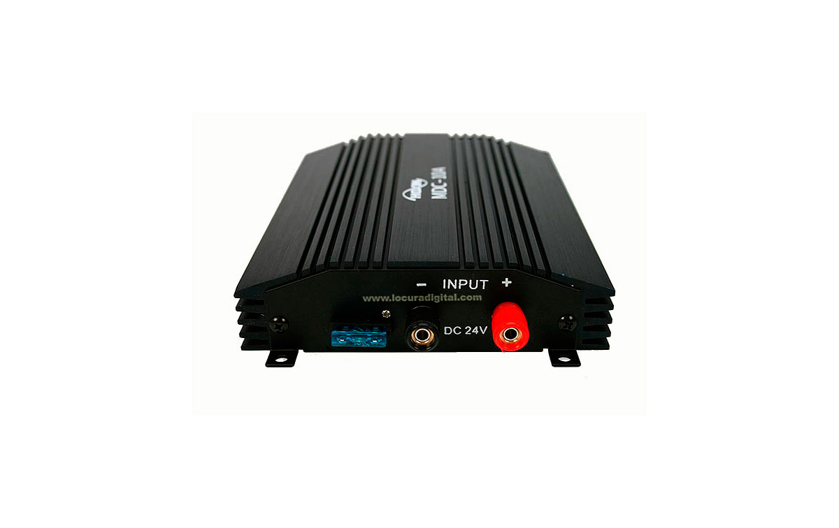 MDC10A HOXIN Conversor DC-DC. Reductor de tensión 24 - 12 voltios 10 amperios. Tecnología lineal de alta calidad muy resistente.