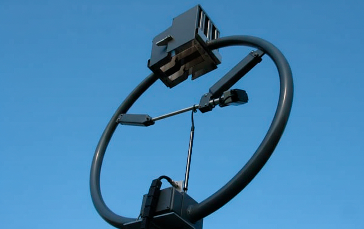 BABY LOOP ANTHRACITE CIRO MAZZONI Antena Loop magnética HF 10 a 40 M