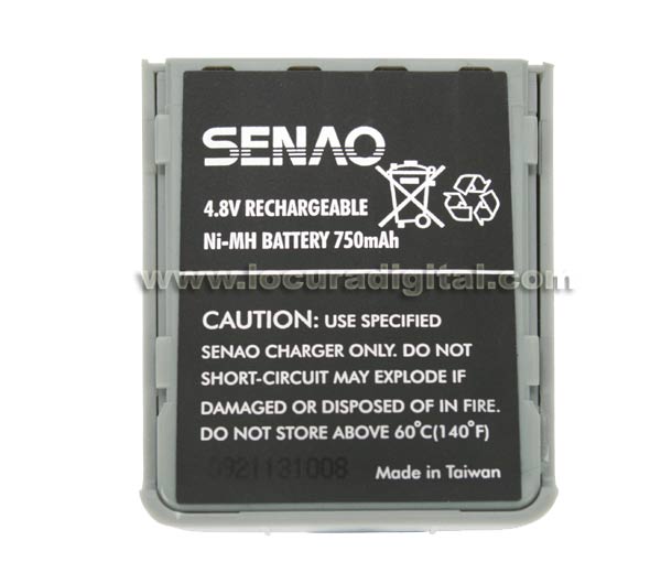 BAT-258L BATERIA METAL - Ni- MH 4.8V. 750 mAh. para SN-258