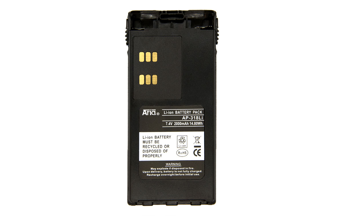 AP318LIEQ MOTOROLA EQ. Bat 2000 mAh Li SERIE GP