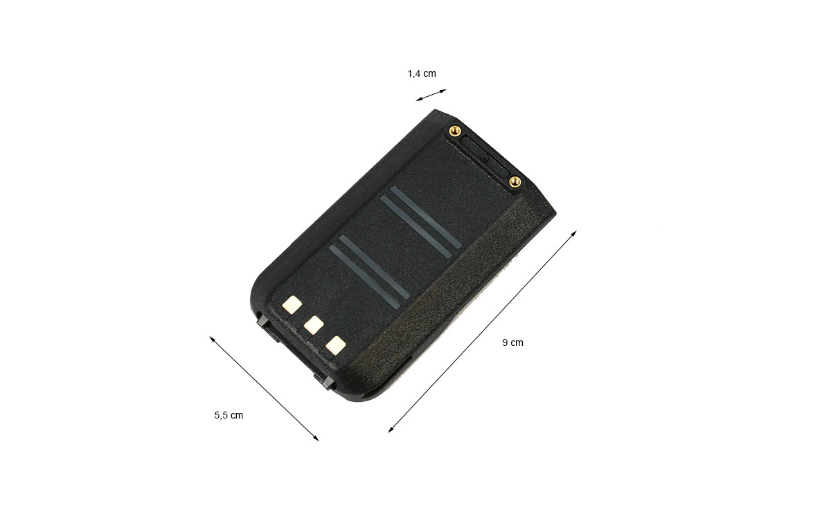 BATMD380LI TYT Bateria 2200mAh 7,4v Li-Ion para MDUV380GPS / MD380VHF y MD380UF