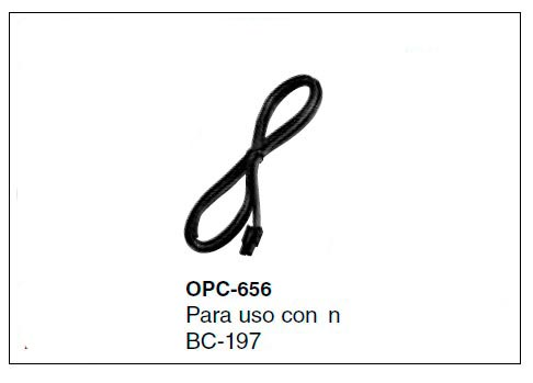 OPC-656 Cable para conexion cargador BC-197-33