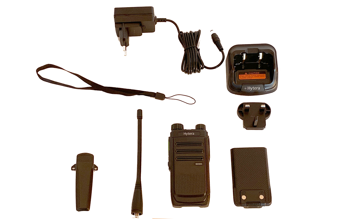 Rádio profissional HYTERA BD505U, 400 a 470 MHz. Digital + analógico. HYTERA BD505U Walkie profesional 400 a 470 Mhz. Digital + analógico