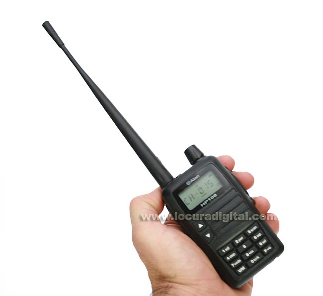 hp108 alan-midland professional walkie vhf 136-174 mhz.