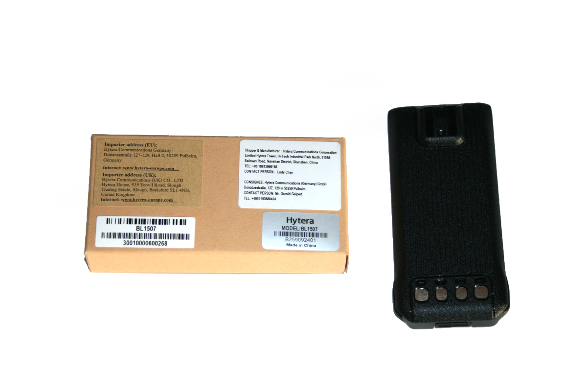 HYTERA BL1507 Li-ion Lithium walkie battery 1500mAh AP585, BP515, BP565