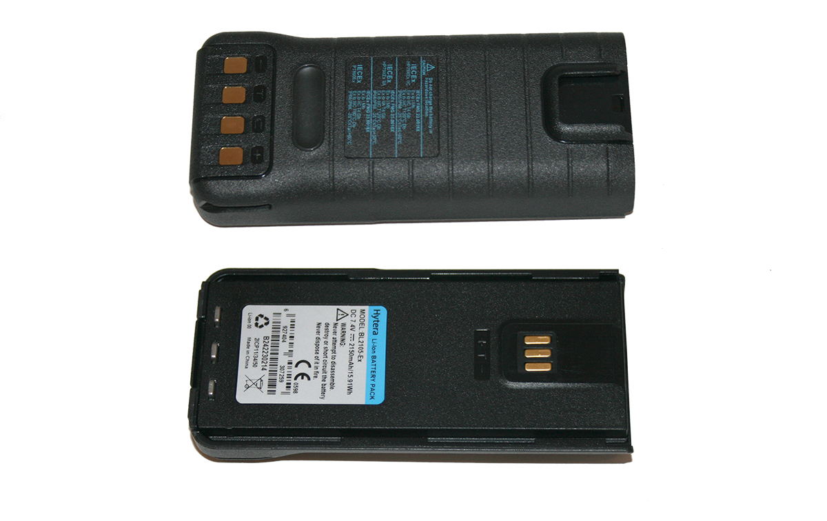 HYTERA BP2105 Bateria Li-Poly 2100 mAh con seguridad intrínseca