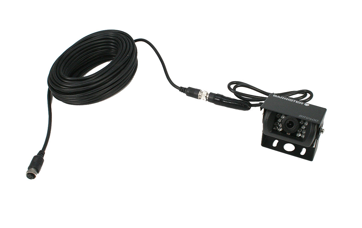 barrister brv-15 sistema retrovision monitor-retrovisor 7 pulgadas 1 cámara brv-400 10 metros cable alargador ca-10
