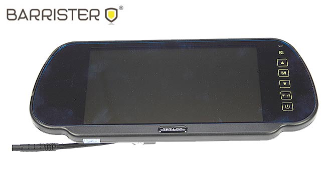 BRV-500 Barrister Moniteur 7 "rétroviseur Type BRV5 Kit