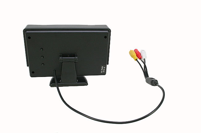 BRV543 BARRISTER Monitor 4,3 pulgadas. 2 canales, conectores RCA