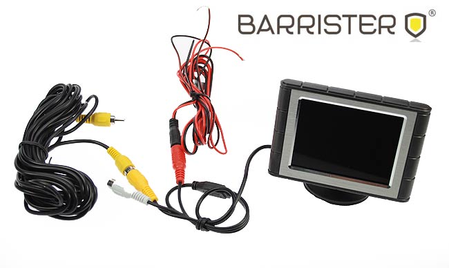 BARRISTER BRV2 KIT-1 Rear View Camera for reverse maneuvers CAMERA    3.5inches Monitor