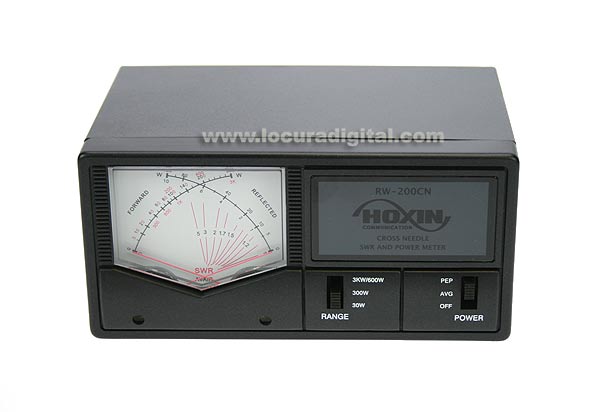 hoxin rw200cn swr meter / power frequency 1.8 to 160 mhz