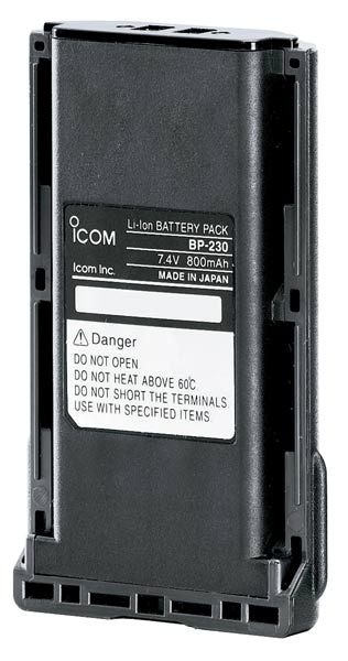 ICOM BP230 Lithium Battery ORIGINAL ICOM 7, 4 v 800 mah capacity. for IC-F34G IC-F15 for BP230N, IC-F15S, IC-F25, IC-F25S, IC-F25SR, F34GS IC-, IC-F34GT, F44GS IC-, IC-F44GT, F4029SDR IC-, IC-F3022S, F3022T IC-, IC-F4022S, IC-F4022T, IC-F3162 IC-F3162S and.