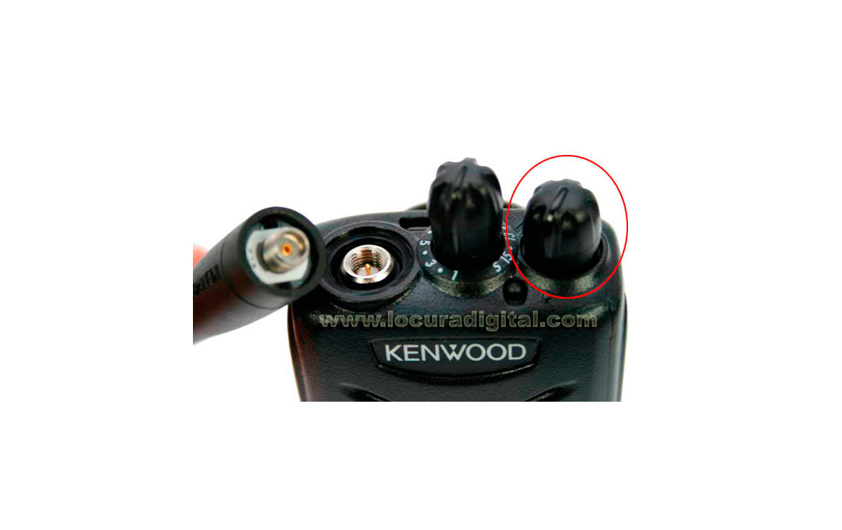 K29948705 KENWOOD recambio original bot&oacute;n volumen para TK-2000 y TK-3000