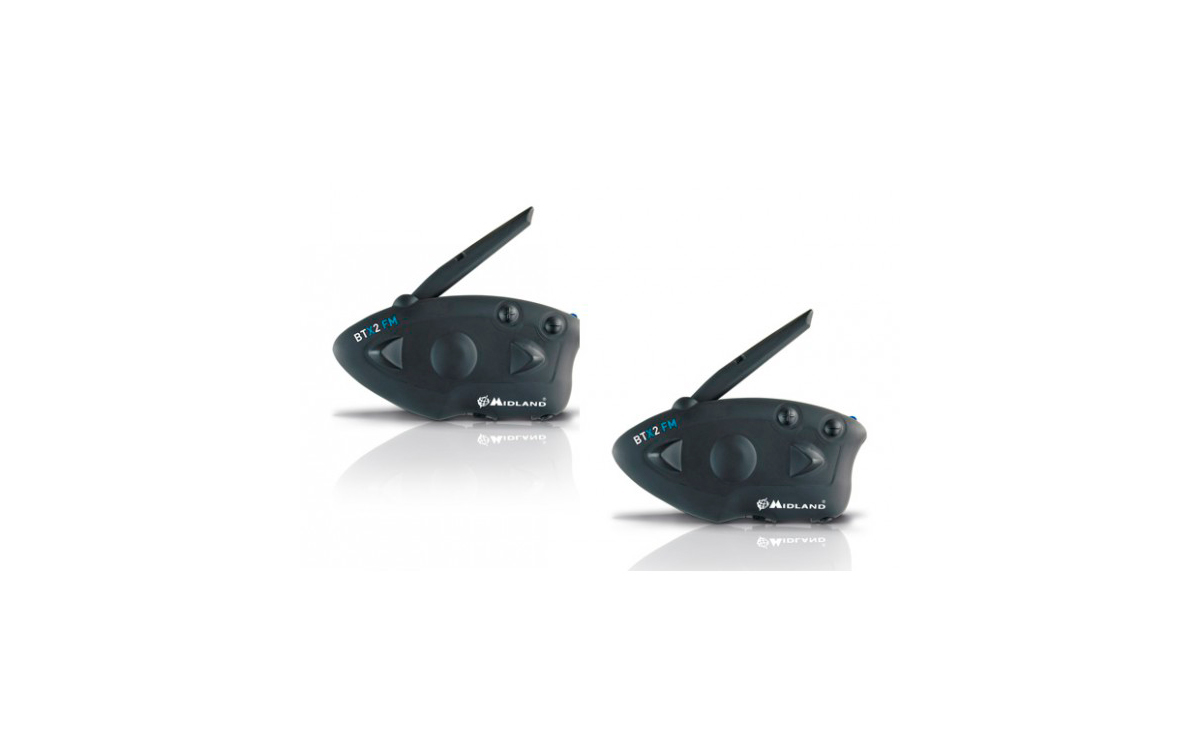 MIDLAND BTX2 FM TWIN INTERCOMUNICADOR MANOS LIBRES MOTO TWIN FM