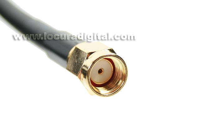 MIRMIDON CAWIF- 7115 Cable WI-FI RG58,SMA MACHO REVER-SMA MACHO estandar, 5 mts.