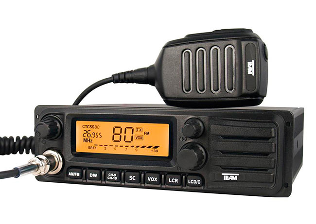 cb 3212 emisora team cb 27 mhz am/fm voltage 12/24v asc.