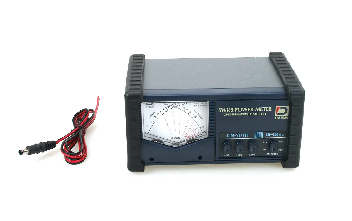 DAIWA CN-501-H SWR Meter / Wattmeter from 1.8 to 150 Mhz Watts 1500