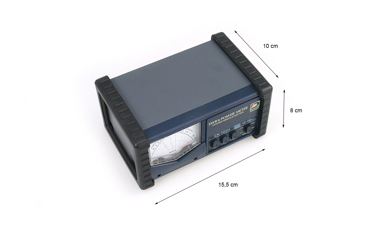 daiwa cn-501-h medidor r.o.e /watimetro de 1,8 a 1.50 mhz watios 1500
