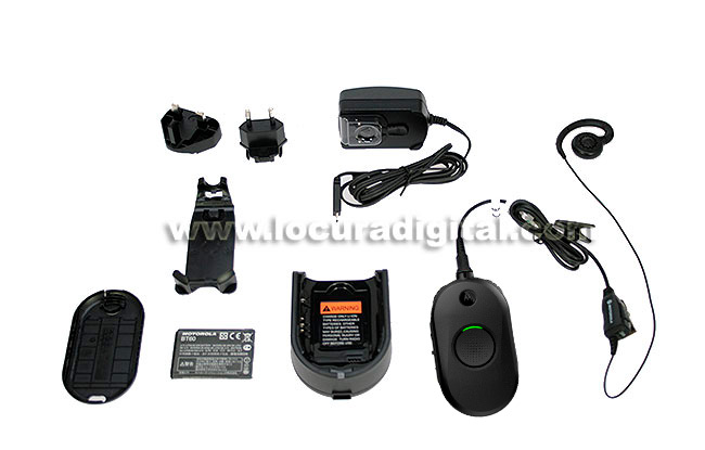 motorola clp446e walkie compacto de uso libre pmr446 tamaño reducido.