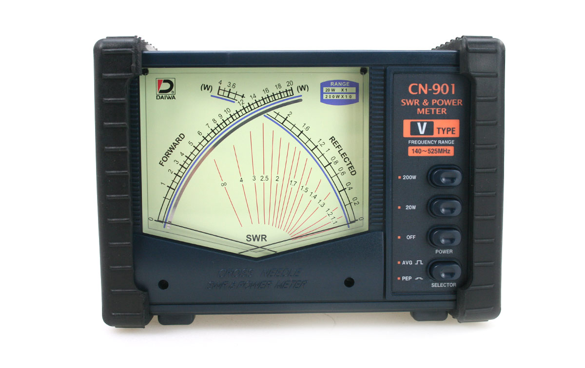 DAIWA CN-901 VN Medidor R.O.E /Watimetro140-520 Mhz Conectores N 