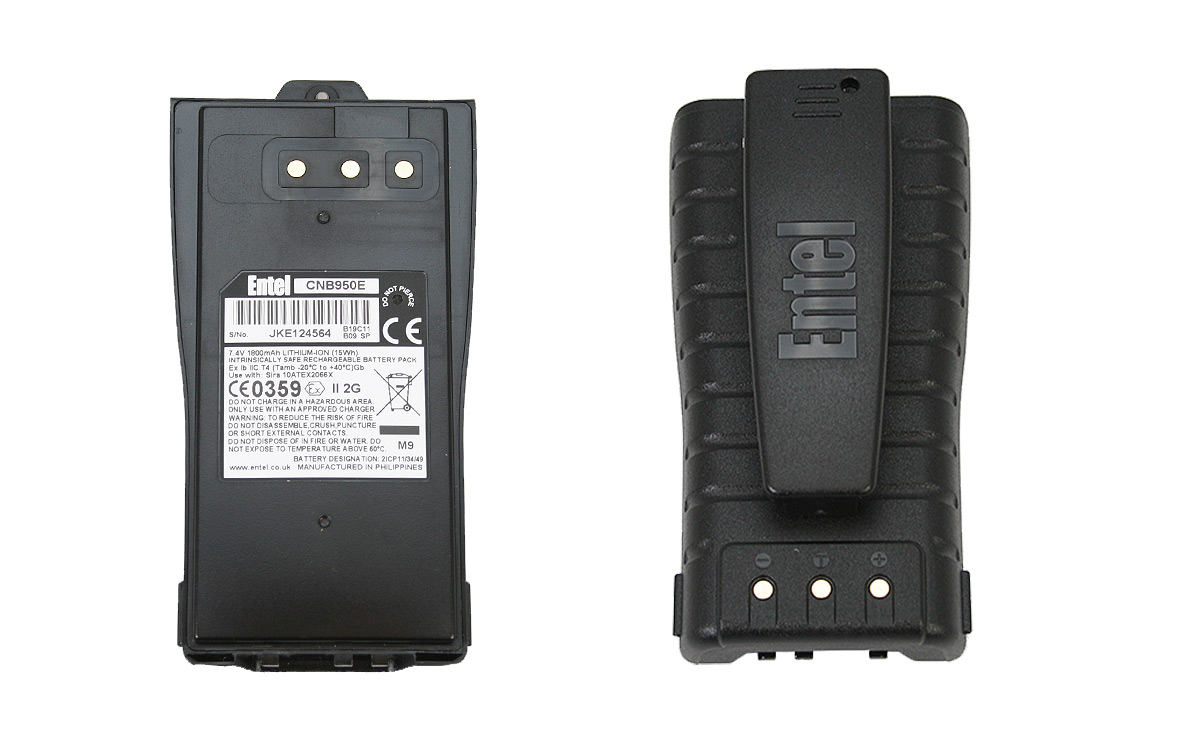 CNB950E - Bateria Li-Ion ATEX para portátiles ENTEL serie HT 