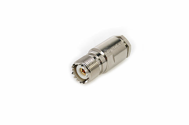 CON02076182 MARCU Conector PL HEMBRA soldar.Para cable RF 287 UF. Para cable RF 287 UF,cable diametro 7,3 mm vivo 1,9 mm 