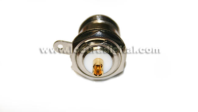 CON1276  Conector N hembra para chasis tipo roscado