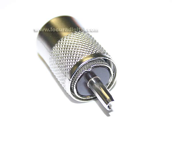 CON1312 conector PL-259 para RG-213, alta qualidade, isolamento BAQUELITE