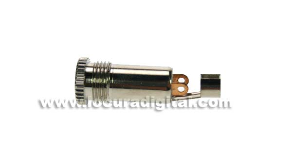 CON222 Conector jack hembra estereo 3,5 mm.