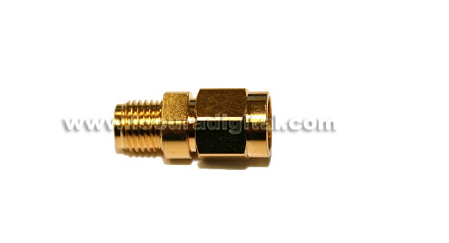 CON3798 Adapter SMA MALE to SMA FEMALE REVERSE standard