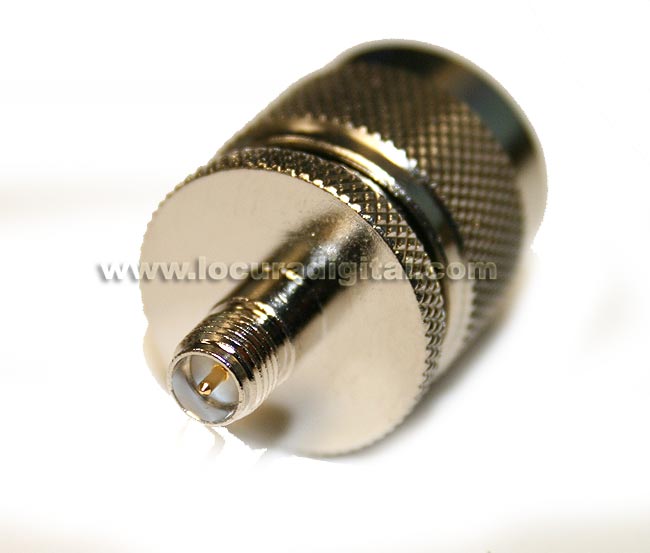 CON3905 Adapter SMA to N MALE FEMALE REVERSE standard
