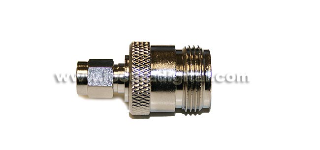 CON3906 Adapter SMA to N FEMALE MALE REVERSE standard