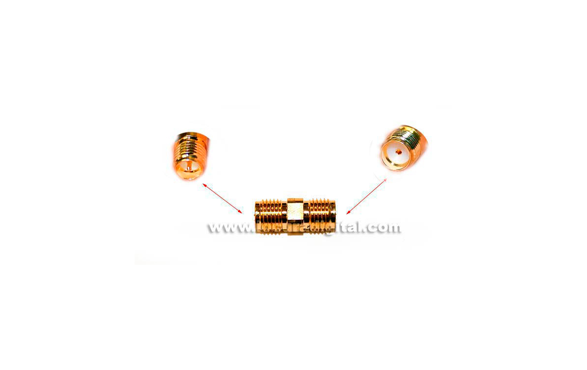 CON3911 adaptateur SMA REVERSE pour SMA femelle standard