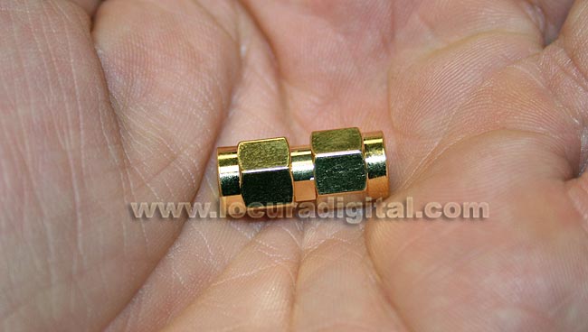 CON3912 Adaptateur SMA MALE MALE SMA inverse standard