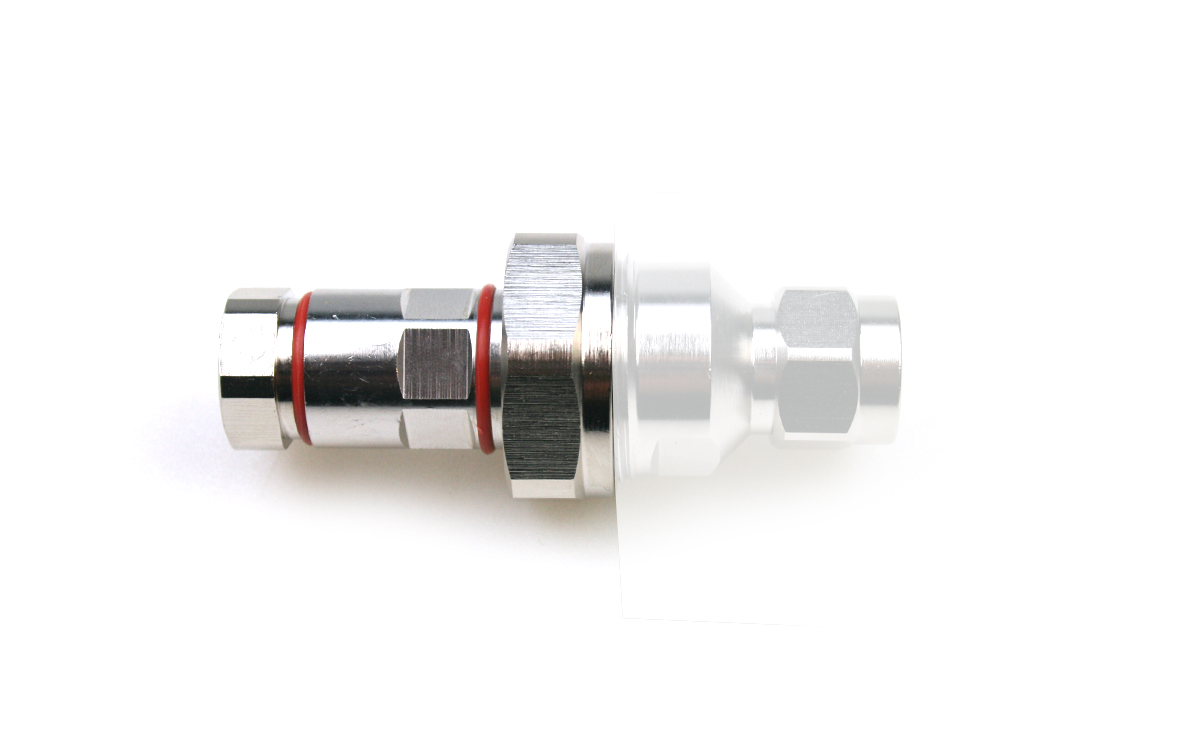 con4271 conector din 7/16 macho para cable 1/2 pulgada superflexible 